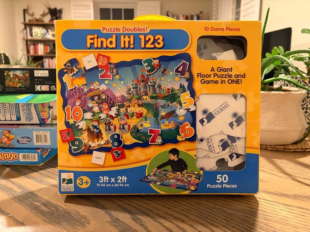Learning Journey Find It! 123 Giant Floor Puzzle Replacement Parts
